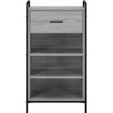  Ormar za cipele 51 x 36 5 x 93 cm Konstruirano drvo Siva Sonoma - Siva Sonoma 51 x 36 5 x 93 cm 1 ladica i 3 police | shoptok.hr