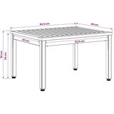  Stolić za kavu Bijela i crna 50 x 60 5 x 36 cm - 50 x 60 5 x 36 cm Bijela i crna | shoptok.hr
