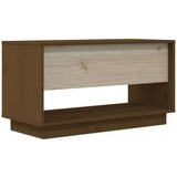 TV omarica medeno rjava 74x34x40 cm trdna borovina, (20730810) | Shoptok.si