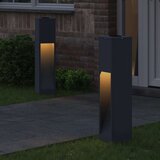  Sončna LED svetilka za pot 2 pcs Antracit Medenina, (5000112579) | Shoptok.si