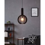 Eglo visilica VELASCO E27 31 cm drvo crna 900153 | shoptok.hr