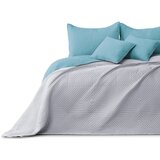 AmeliaHome Prekrivač Softa 170x270 cm, plava / siva | shoptok.hr