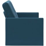  Kauč za dvoje Plava 130 x 81 x 82 cm Baršun | shoptok.hr