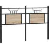  Zamjensko uzglavlje boja hrasta sonome 137 cm konstruirano drvo i čelik | shoptok.hr