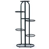 Modern Home metalni stalak za cvijeće - crni | shoptok.hr