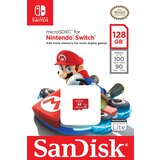 San Disk microSDXC card for Nintendo Switch 128GB, up to 100MB/s Read, 60MB/s Write, U3, C10, A1, UHS-1 | Shoptok.si