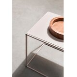 YES EVERYDAY Bež kovinske mizice v kompletu 2 ks 38x38 cm Alrik – | Shoptok.si