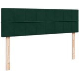  Otomanski krevet s madracem&LED tamnozeleni 140x200cm baršun | shoptok.hr