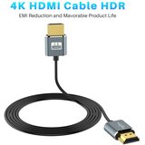 TWOZOH ultra tanek hdmi kabel 0,3 m – 4K 60 hz, 18 gbps, 2 kosa odprta embalaža | Shoptok.si