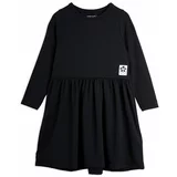 Mini Rodini Dječja haljina boja: crna, mini, širi se prema dolje