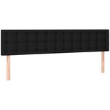  Uzglavlje crno 180x5x78/88 cm od tkanine | shoptok.hr
