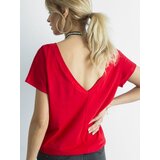 BASIC Feel Good T-shirt-RV-TS-4662.38P-Red | Shoptok.si