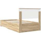  Konstrukcija postelje Sonoma hrast 100 x 200 cm Konstruiran les, (5000103268) | Shoptok.si