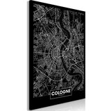  Slika - Dark Map of Cologne (1 Part) Vertical 60x90 Cijene
