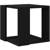 vidaXL Stolić za kavu Crni hrast MDF 32 x 32 x 30 cm Jednostavan | shoptok.hr
