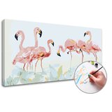 Slikanje po brojevima PLAMENIAKI | 120k60 cm - bez rama