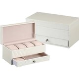 INF Dvoslojna škatla za shranjevanje White, (21755837) | Shoptok.si