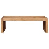 Maison Chic Klubska mizica - kavna mizica - Nizka mizica 110x55x35 cm trden akacijev les, (21754045) | Shoptok.si