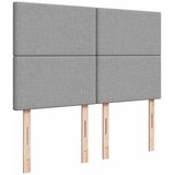  Krevet box spring s madracem svjetlosiva 160x200 cm tkanina Slike