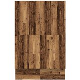  Postelja s shranjevanjem Stari les Trden les 140 x 190 cm, (22084026) | Shoptok.si