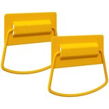  Ručke za ormariće 2 pcs Žuta 85 x 45 mm Metal | shoptok.hr