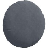  Jastučići za sjedenje 2 pcs Tamno siva Ø50 x 19 cm Baršun | shoptok.hr