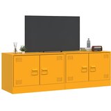 TV ormarići 2 kom boja senfa 67 x 39 x 44 cm čelični | Eponuda.ba