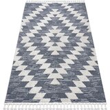 RugsX Preproge Preproga SEVILLA Z250A rombi modra / siva 200x290 cm Modra | Shoptok.si