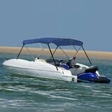 vidaXL tenda bimini s 3 luka plava 183 x 160 x 137 cm | shoptok.hr