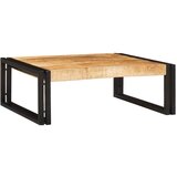 vidaXL Polica za kupaonicu 65 x 50 x 23 cm Čvrsto drvo manga, željezo Cijene