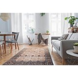 Kayoom RAVNO TKANA PREPROGA Galaxy 1400 Beige / Blau 170/240 cm tkano modra, bež | Shoptok.si