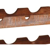  Stalak za vino Smeđa 100 x 45 x 33 cm Čvrsto reciklirano drvo | shoptok.hr