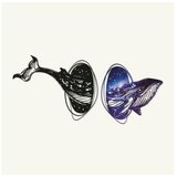 WALLXPERT dekorativni metalni zidni pribor whale of black hole APT745 l Cene