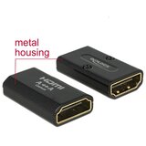 Delock 65659 HDMI adapter [1x ženski konektor HDMI - 1x ženski konektor HDMI] crna Cijene