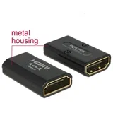 65659 HDMI adapter [1x ženski konektor HDMI - 1x ženski konektor HDMI] crna