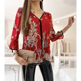 Gemre Red patterned shirt Salois | shoptok.hr