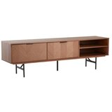 Jotex TV omarica v orehovem dekorju v temni naravni barvi 180x51x40 cm Duvberg – Cene