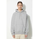 Carhartt WIP Chase Pulover s kapuco grey heather / gold | Shoptok.si