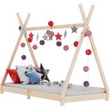 vidaXL Okvir za dječji krevet od masivne borovine 80 x 160 cm Cijene