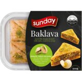  SUNDAY Baklava pistaći i puter 500g Cene