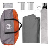  za zabave s krovom Siva i narančasta 600 x 600 x 400 cm | Eponuda.com