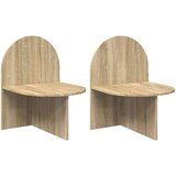  Noćni ormarić 2 pcs Hrast sonoma 48 x 49 x 65 cm - sonoma hrast 2 48 x 49 x 65 cm | shoptok.hr