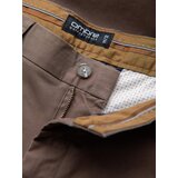 Ombre Men's uniform REGULAR FIT chino pants - brown | shoptok.hr