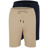 Trendyol Shorts - Navy blue - Normal Waist Cene