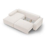 Micadoni Bež raztegljiva kotna sedežna garnitura (levi kot) Jodie – Home | Shoptok.si