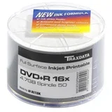OPTIČKI MEDIJ DVD-R 16X SPINDLE 50 WHITE FULL PRINTABLE