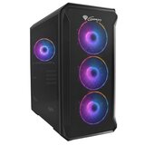 Genesis irid 503 argb micro tower računalniško ohišje, črn Cene