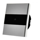 Wise pametni Wi-Fi prekidač 1 taster WP0061 - Aluminijumski panel | Eponuda.com