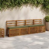  Jastučići za klupe - 2 dijela VUGHT 2 pcs 100% poliester Slike