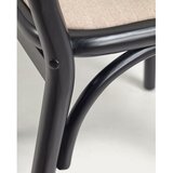 Kave Home Crna/bež blagovaonska stolica Doriane – | shoptok.hr